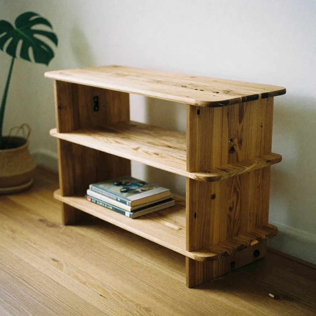 Upcycled wooden table project